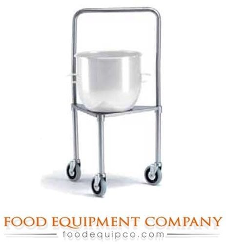 Sammic 1500262 mixing bowl dolly for 40 qt. bowl stainless steel for sale