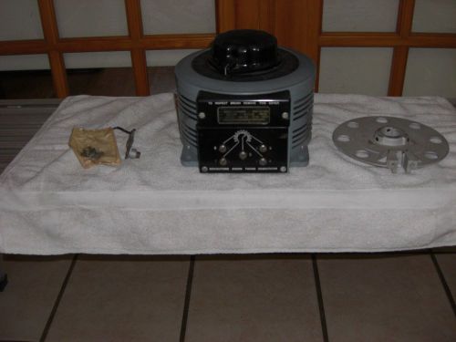 Superior powerstat 136b 57515 variable auto transformer 120 v 50/60 3.1 kv 1 ph for sale