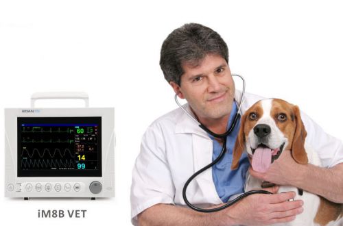 EDAN  iM8b  VET VETERINARY  MONITOR STANDARD CONFIGURATION NEW ,USA