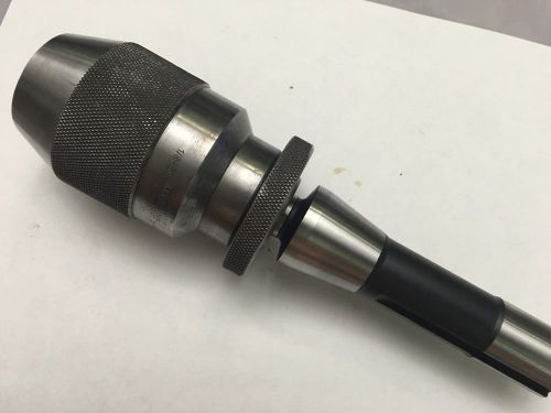 Albrecht Keyless Drill Chuck 1/8-5/8(3-16) W/R8 Bridgeport, ProtoTrak, Milling