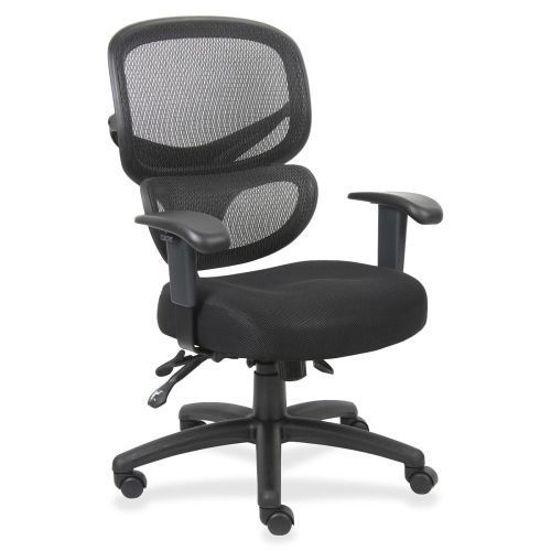 Lorell Mesh-Back Fabric Executive Chairs 60622