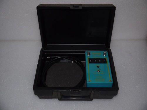 MANNING TECHNOLOGIES CAL-100 ULTRASONIC CALIBRATOR 05103-00 9V