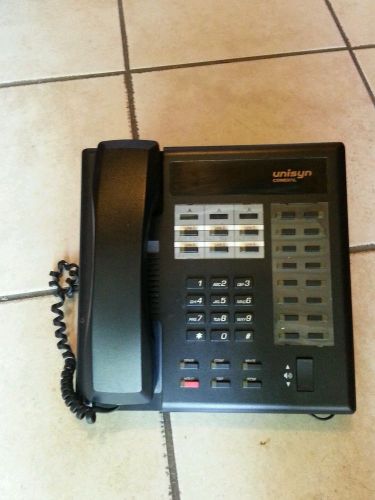 Unisyn comdial 1122s-fb black refurbished