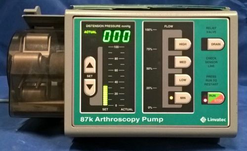 Linvatec 87k Arthoscopy Pump System Model 87000