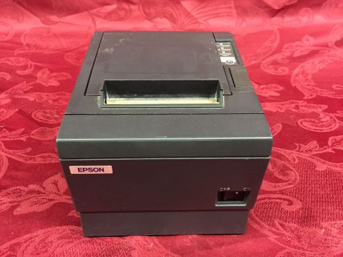 Epson TM-T88III Thermal POS Receipt Printer M129C w/. Power Supply/Serial Int BK