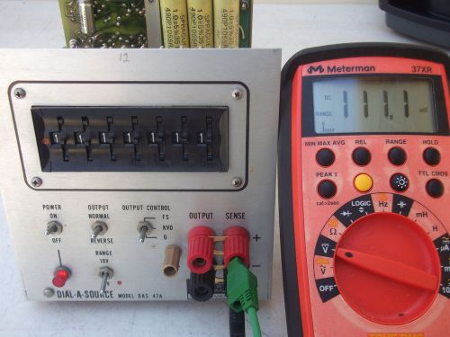 GENERAL RESISTANCE DAS-47AL VOLTAGE CALIBRATOR W/MANUAL ON CD FREE SHIPPING