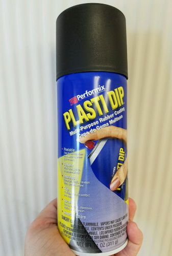 NEW 11203-6 BLACK 11OZ PLASTI DIP RUBBER SPRAY NEW NEVER USED