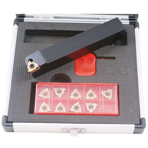 3/8&#034; external indexable threading tool holder &amp; insert kit (2301-1500) for sale