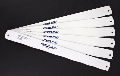 Sterling Power Hacksaw Blade Bi-Metal 18&#034; x 1-1/2&#034; 6 TPI Box of 6 Model 10396 4V