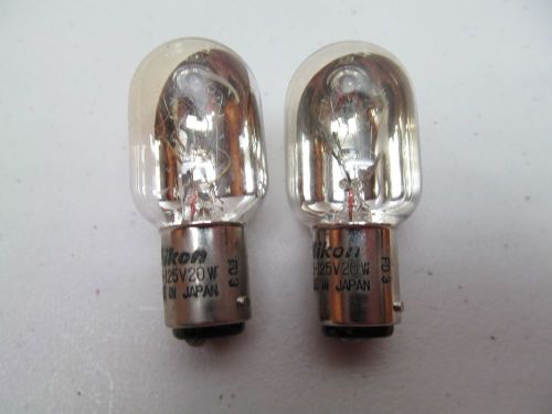 Nikon FD 3 115-125Volt 20w Microscope Lightbulb Replacement (Pair)