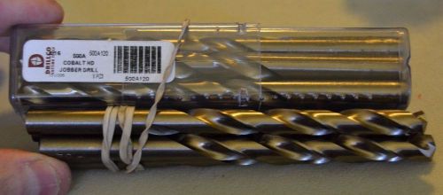 11 DRILLCO 5/16 COBALT HEAVY DUTY JOBBER LENGTH DRILL BITS, 500A120, MADE IN USA