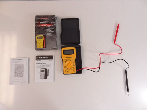 Radio Shack 15 Range Digital Multimeter Item 22-810