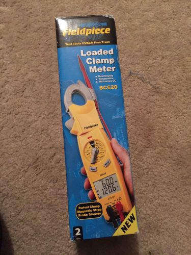 New Fieldpiece Sc620 Loaded Clamp Meter