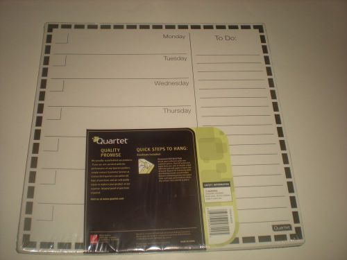 Quartet Dry-Erase Board Set with 2 Different Designs