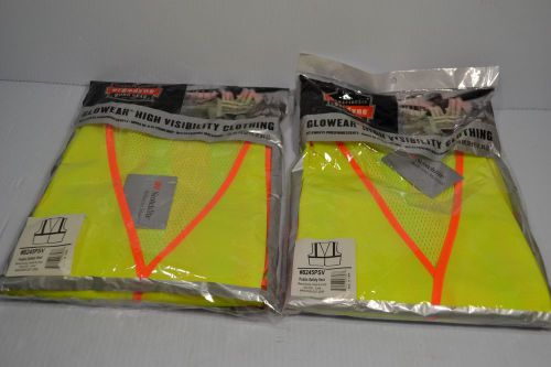 Ergodyne 8245PSV Public Safety Vest lot of 2