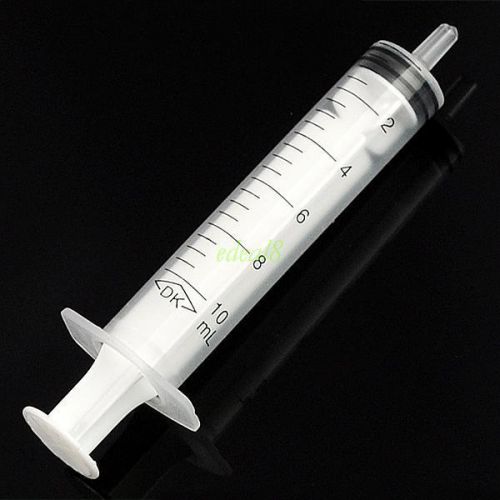 50pcs 10ml disposable syringe sampler for accurate hydroponic nutrient measuring for sale