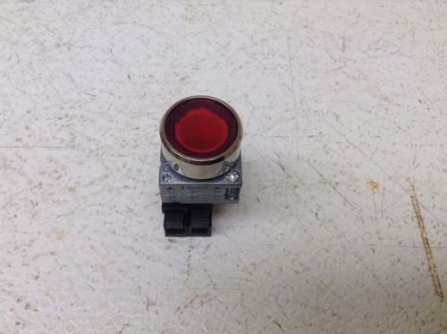 Siemens 3SB3400-1PB 3SB3400-0B Red Illuminated Push Button 3SB34001PB 3SB34000B