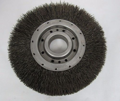 OSBORN MASTER WHEEL O.D.: 10 IN. I.D.: 2&#034; CRIMPED GRINDING WIRE BRUSH