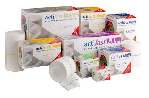 Activa Actifast 2 Way Stretch Tubular Retention Bandage (7.5cm x 10m, Blue)