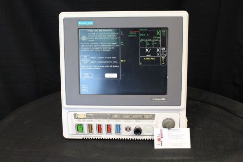 Marquette Eagle 4000 Patient Monitor Vital Signs Monitor #163