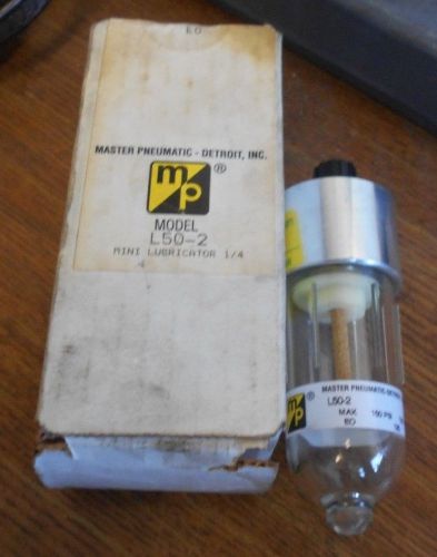 New master pneumatic 1/4&#034; mini lubricator l50-2 for sale