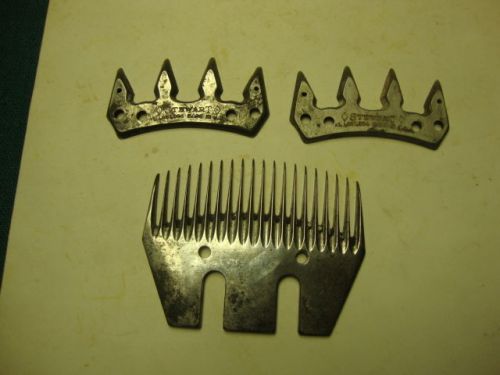 STEWART OSTER SHEEP SHEARING COMB /CUTTERS