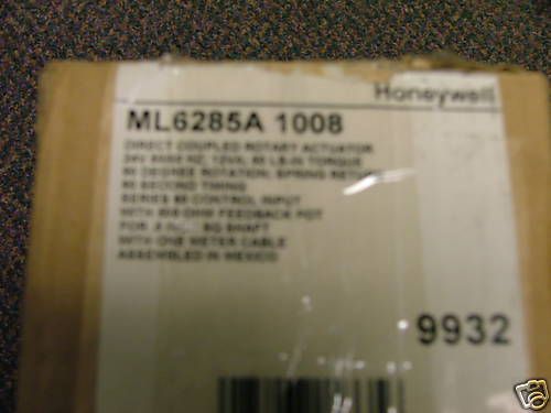 Honeywell direct coupled rotary actuator ml6285a1008 for sale