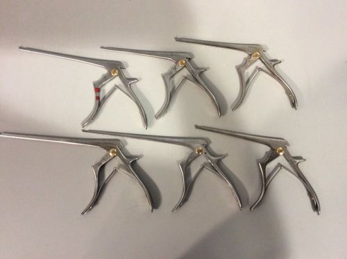 Codman Model 52 Rongeurs Lot of 6