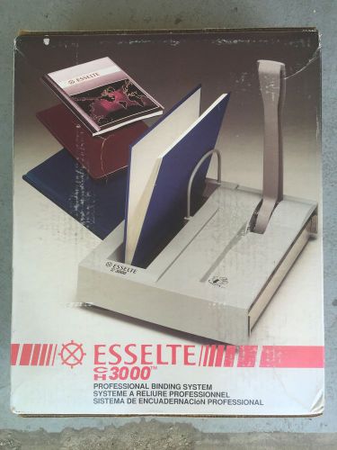 Esselte CH3000 Channel Book Binding Machine