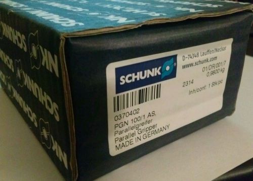 Schunk, Pneumantic Robotic Parallel Gripper   PGN-100/1AS   P# 370402