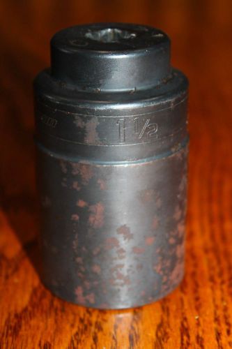 SNAP-ON (SNAP ON) SIM480 1/2&#034; DRIVE 6 POINT 1 1/2&#034; DEEP IMPACT SOCKET