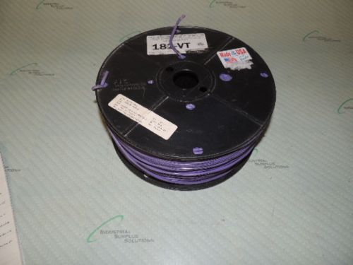 AMERICAN DATA LINK 182-VT 18/2 STR JKT 1000&#039; PURPLE COMM. / FIRE ALARM WIRE