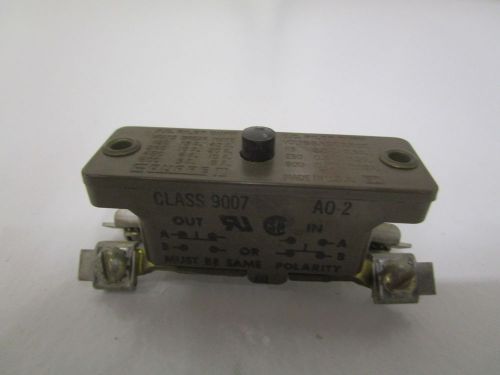 SQUARE D 9007-AO-2 SNAP SWITCH (AS PICTURED) *NEW NO BOX*