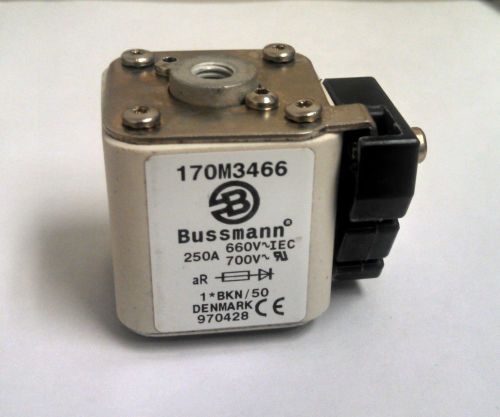 Bussmann fuse 170m3466 250a 700v brand new denmark 970521 for sale