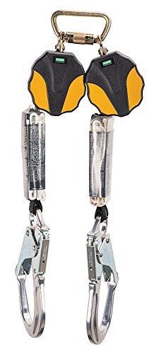 Msa 10157862 workman mini personal fall limiter, twin-leg, al36cl rebar aluminum for sale