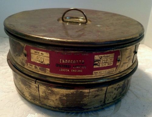 Endicotts test sieve, london, england for sale