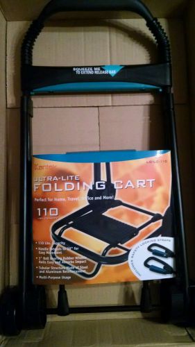 Kantek Ultra-lite folding cart 110lb capacity LGLC110