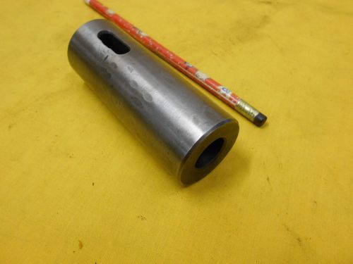 2 MORSE TAPER ID x 1 1/2&#034; OD TOOL HOLDER BUSHING drill turret lathe cnc socket