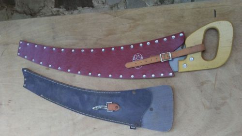 NICHOLSON No. 14 PRUNING SAW, BASHLIN SHEATH + additional WEAVER SHEATH included