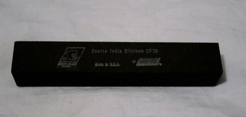 NORTON INDIA CF-76 OILSTONE 6&#034; x 1&#034; RECTANGLE COARSE USA NEW $17.95  FREE SHIP