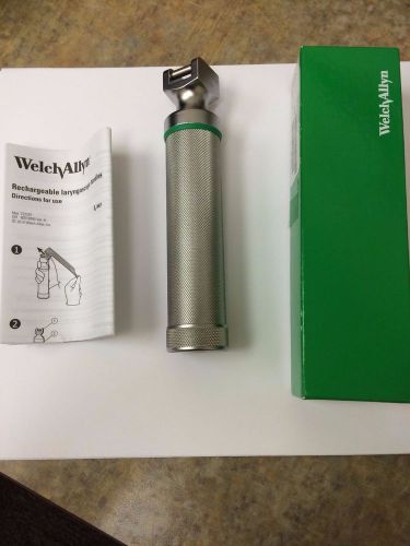 NEW WELCH ALLYN W/ 3.5V RECHG F/O LARYNGO HANDLE Great Product Ref 60835