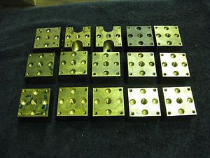 EDM BRASS FIXTURE BLOCKS