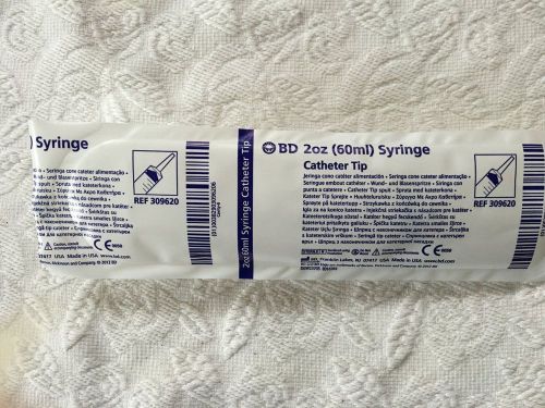 BD 2oz SYRINGE Catheter Tip Lot of 6