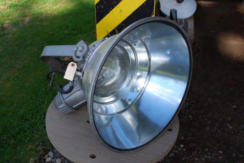 ~ 1960s steber industrial gas station airport light - mounting bracket working ~ for sale