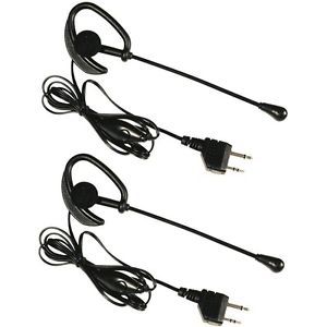 NEW MIDLAND AVP1 Midland AVP-1 PTT Earset - Black Wired Over-the-ear Monaural