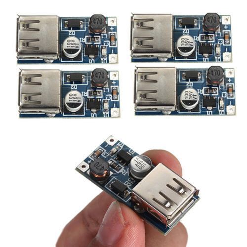 5PCS PFM Control DC-DC USB 0.9V-5V Boost Step-up Power Supply Module PO