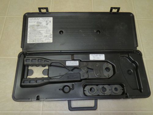 28100 Pex Crimp Tool Kit 1/2-5/8-3/4-1 inch