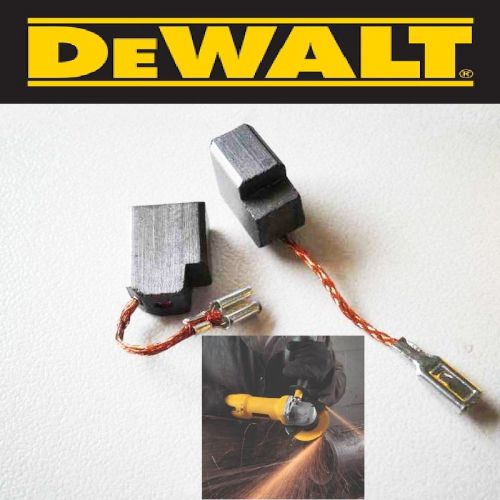 Dewalt grinder motor brush set (2) 650916-01 d28402  d28 000  6.35x10x13mm for sale