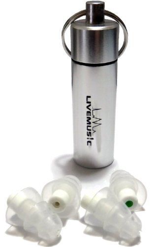 LIVEMUS!C LiveMus!c HearSafe Ear Plugs - High Fidelity Earplugs for Musician,