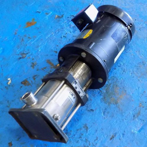 Grundfos d 41z96557 p1 9740 pump crn4-40 u-p-g-auuv w/ 3hp motor 85.600008 for sale